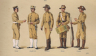Soldados brasileños en la Guerra del Contestado en 1912.