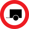 6d: No power-driven vehicles drawing a trailer