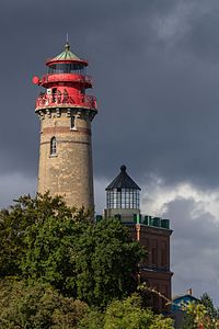 14. Platz: Derzno mit Leuchtturm Kap Arkona, Rügen
