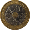 20 francs Pierre de Coubertin (1994)