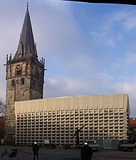 De katholieke kerk Sankt Maria Himmelfahrt in Ahaus