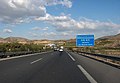 Autoroute espagnole AP-7 ou Autoroute de la Méditerranée près de Murcie.