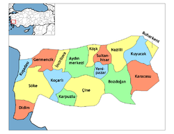 Lokasi Karpuzlu dalam Turki.