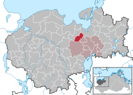 Kaart van Barnekow