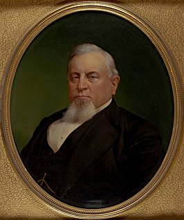 Geschilderd portret door Stephen W. Shaw (omstreeks 1872)