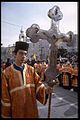 De jaarlijkse kerstprocessie in Bethlehem, 6 januari 1984