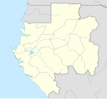 Gonghe is located in Gabon