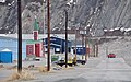 Una calle en Kangerlussuaq.