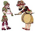 Image 57Karagöz and Hacivat are the lead characters of the traditional Turkish shadow play, popularized during the Ottoman period. (from Culture of Turkey)