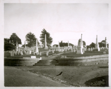 Laurel Hill Cemetery, San Francisco, c. 1854–1906