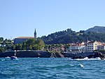 Mundaka vue depuis la mer