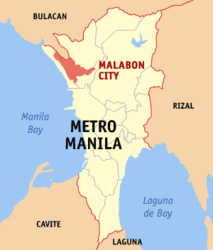 Malabon – Mappa