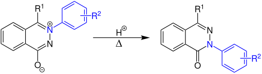 Rowe-Umlagerung Übersichtsreaktion V2