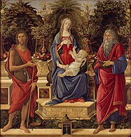 Sandro Botticelli, Madona se světci (1485)