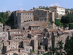 Veduta di Sorano