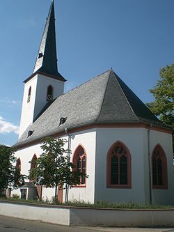 Skyline of Stockstadt am Rhein