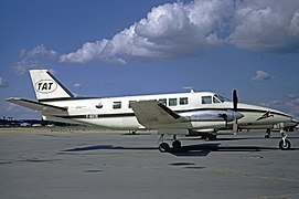 Beech 99 Airliner de la TAT en 1972