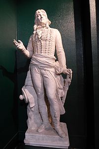 Generalul Marceau (circa 1854), model de ghips, Muzeul de arte frumoase din Chartres.