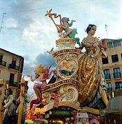 Falla d'une valencienne.