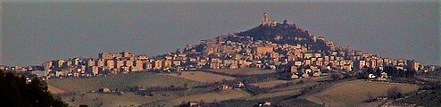 Fermo Vue du Nord-Ouest