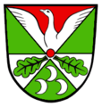 Ganter im Wappen von Hohengandern, Thüringen