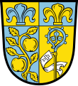 Wappen von Bodolz mit Pedum und Sudarium