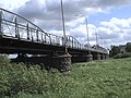 Iron bridge in village Znamensk in Olast Kaliningrad