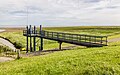 Zwarte Haan (Waadhoeke), zicht op de Waddenzee (Unesco Werelderfgoed)