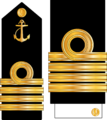 Captain Insignia of ايرانی بحریہ