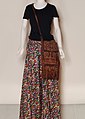 Image 32Long maxi skirt in a Liberty floral print. (from 1990s in fashion)