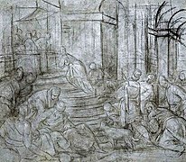 Carboncillo de Bassano, 1573.