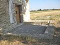 Outline of Narthex revealed by excavations.