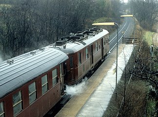 Steam train.