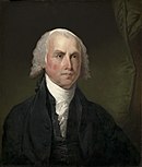 Prezident Spojených států James Madison, asi 1821, Národní galerie umění