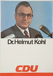 Helmut Kohl, Wahlplakat (1972)