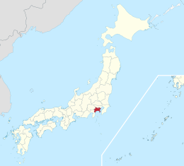 Prefettura di Kanagawa – Localizzazione