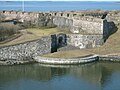 English: Suomenlinna sea fortress in front of Helsinki Suomi: Suomenlinna Helsingin edustalla