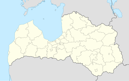 Location map Латвиэ