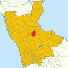 Localisation de San Demetrio Corone