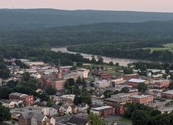 View of Port Jervis, taken from Elks-Brox Park