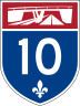 Autoroute 10 marker