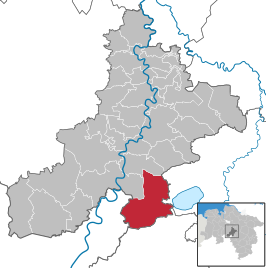 Kaart van Rehburg-Loccum