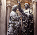 Verrocchio, Kristus in Sv. Tomaž, 1467–83, Orsanmichele, Firence