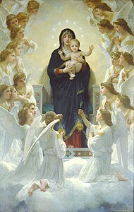 La Vierge aux anges (1900) de William Bouguereau