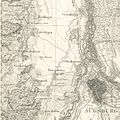 Topographische Karte von Augsburgs Nordwesten, vor 1830