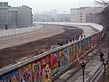 Berlin Wall with graffiti