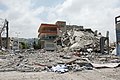 Image 8A building in Ghazieh, near Sidon, bombed by the Israeli Air Force (IAF), 20 July 2006 (from History of Lebanon)