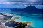 Bora Bora fån luften