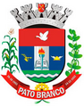 Brasão de Armas da cidade de Pato Branco, do estado brasileiro do Paraná.