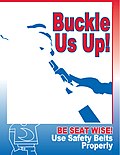 Thumbnail for File:Buckle us up! - be seat wise! Use safety belts properly. - DPLA - 8aeb603715a67aa347153180b6253759.jpg